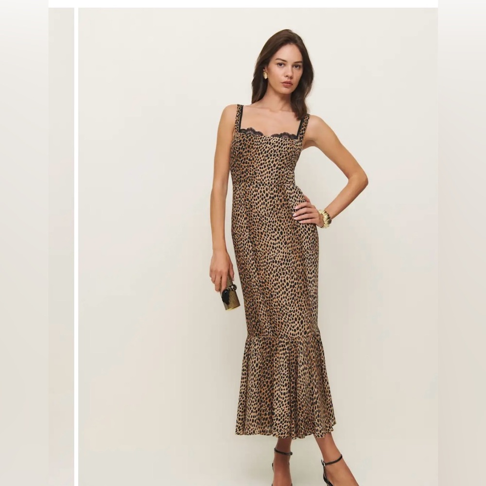 Reformation Irisa Dress in Catnip Size 4 BNWT